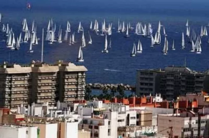 La ARC 2011 ha partido desde la bahía de Las Palmas de Gran Canaria rumbo al Caribe