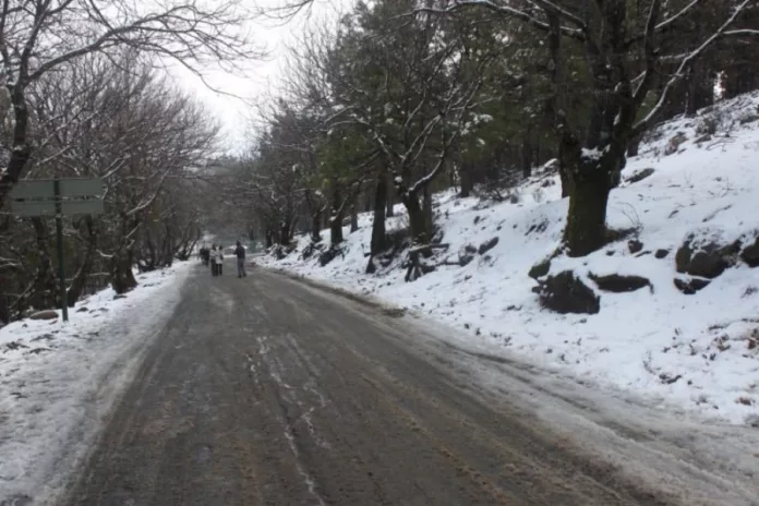 La Aemet sitúa la cota de nieve en 1.900 metros en Gran Canaria el lunes 13 de febrero