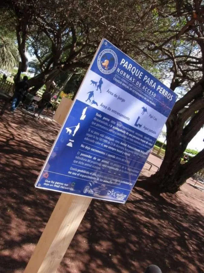 El primer parque para perros de Las Palmas de Gran Canaria en el Parque Romano