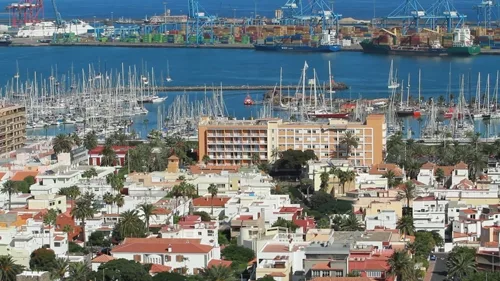 Las Palmas de Gran Canaria mejora las zonas ajardinadas de la Avenida Marítima rehabilitando la mediana y replantando