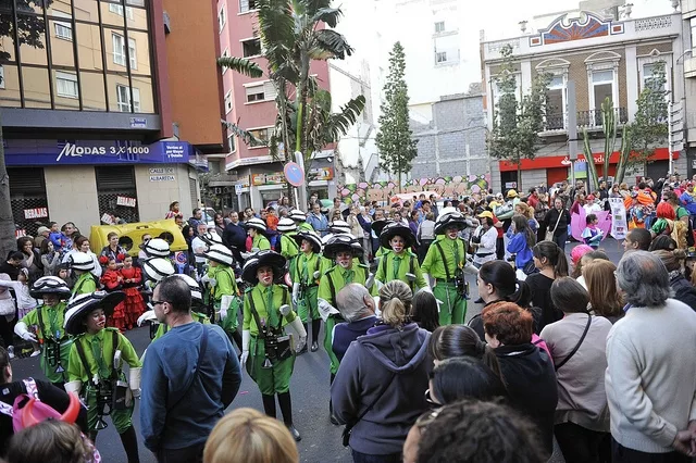 Información de la Cabalgata Infantil del Carnaval 2013 de Las Palmas de Gran Canaria