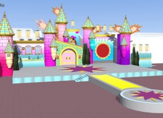 El escenario del Carnaval 2014, un gran castillo donde celebrar El Mundo de la Fantasía El escenario del Carnaval 2014, un gran castillo donde celebrar El Mundo de la Fantasía