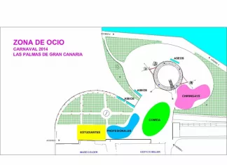 La zona de ocio del Carnaval 2014 regresa a la plaza de Canarias La zona de ocio del Carnaval 2014 regresa a la plaza de Canarias