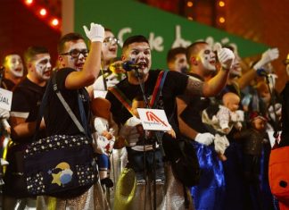 Fases del concurso de murgas del Carnaval 2016 de Las Palmas Fases del concurso de murgas del Carnaval 2016 de Las Palmas