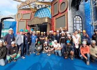 Escenario del Carnaval 2018 de Las Palmas de Gran Canaria Escenario del Carnaval 2018 de Las Palmas de Gran Canaria