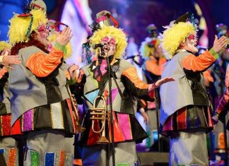 Fases del concurso de murgas del Carnaval 2018 de Las Palmas