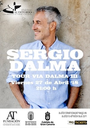 Concierto Sergio Dalma en el Auditorio Alfredo Kraus 2018